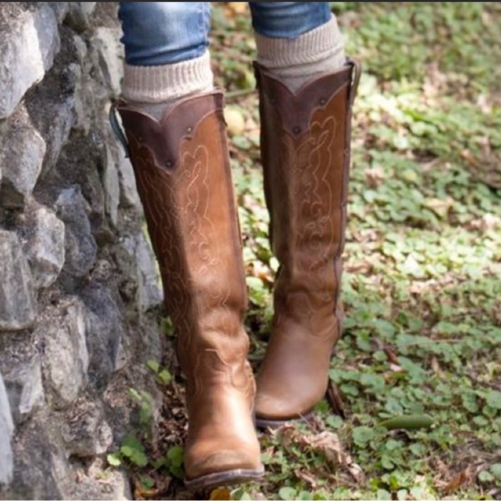 Corral C1971 Kats Westport Brown Fashion Boots 6.5 M